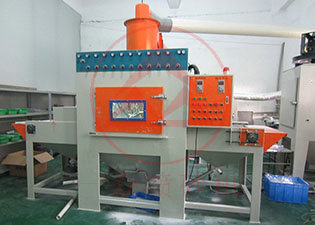 輸送式自動噴砂機